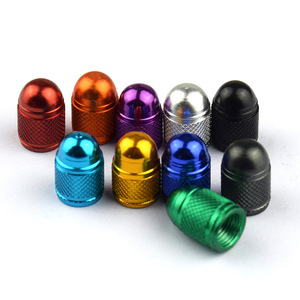 Aluminum Alloy Bullet Valve <b>Caps</b> 8V1 Universal For Car Bicycle Tire <b>Dust</b> Covers HD075 - Product Image 1