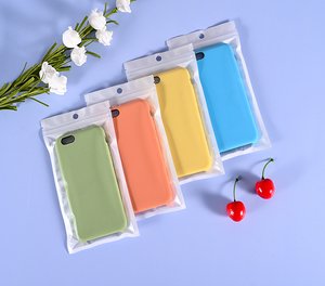 YLQ Laminated Weed Packaging Smell Proof Zipper Bag Hemp Tea Package Plastic self seal Pearlescent Film bag for phone case