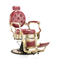 BEIMENG Nouveau Fauteuil de Barbier Hydraulique Style Mobilier Antique Inclinable, Chaise de Salon, Équipement de Salon de Beauté en Gros, Vente Chaude