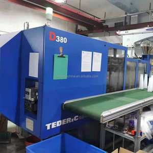 Máquina de Moldeo por Inyección Servo de 380 Toneladas Marca TEDERIC D380 Usada, Máquina de Moldeo por Inyección Tederic para Fabricar Cajas de Aperitivos - Product Image 4