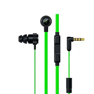 새로운 Razer Hammerhead Pro V2 인이어 E-스포츠 게임용 헤드셋 고품질 유선 3.5mm 이어폰