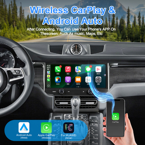 Navihua Nouveau autoradio multimédia Android 13 de 12,3 pouces, écran tactile pour voiture, lecteur CarPlay pour Porsche Macan 2014-2017 - Product Image 3
