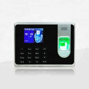 1,000 Fingerprint Time Attendance Built-in ID Card Reader Support TCP and USB Port Time Attendance Machine - Product Image 1