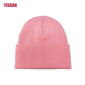 <span class=keywords><strong>Bonnet</strong></span> en tricot côtelé de couleur unie avec logo personnalisé, couleurs chaudes pour l'hiver à la mode, <span class=keywords><strong>bonnet</strong></span> vierge pour femmes - Product Image 5