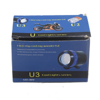 Phares LED de moto de haute qualité, super légers, étanches, 12V, accessoires de feux antibrouillard, accessoires de vélo électrique