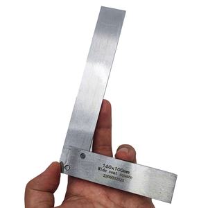 Präzisions-Anschlagwinkel für Maschinisten mit breitem Sockel, 90-Grad-Winkelmaß aus geschliffenem, gehärtetem Stahl - Product Image 5