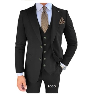 Nouveau costume de mariage élégant et tendance pour hommes d'affaires avec logo personnalisé, prix abordable, costume d'affaires pour hommes - Product Image 4