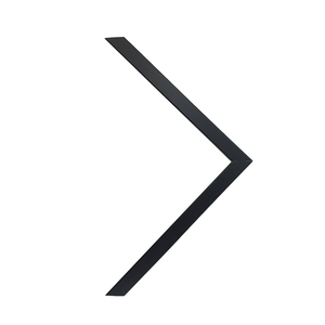 Piccola <span class=keywords><strong>cornice</strong></span> in legno massiccio in stile semplice nero di alta qualità - Product Image 3