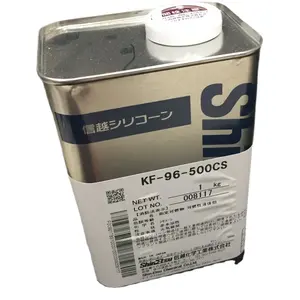 زيت أصلي 100% متوفر في المخزون من SHIN-ETSU طراز kf-96 dimethyl بضغط بخار منخفض زيت سيليكون بدرجة اشتعال عالية طرد للمياه