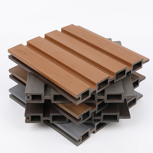 Panel de Pared 3D de Madera Compuesta para Exteriores, Personalizado, con Diseño Acanalado, WPC - Product Image 3
