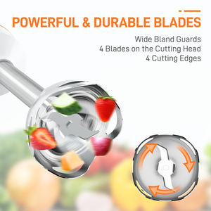 Atacado Velocidade Variável Hand Stick <span class=keywords><strong>Blender</strong></span> 800W Poderosa Imersão <span class=keywords><strong>Blender</strong></span> Hand <span class=keywords><strong>Blender</strong></span> Set - Product Image 4
