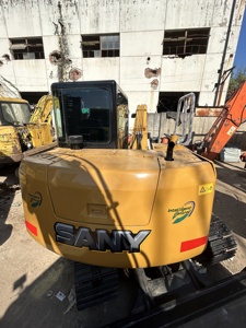 รถขุดไฮดรอลิก Sany SY75 มือสอง ราคาดีที่สุด น้ำหนัก 7 ตัน เครื่องยนต์ดีเซล พร้อมมอเตอร์สำหรับงานดิน กำลังลดราคา - Product Image 3