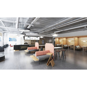 モダンなモジュラーレザーセット家具1席チェアオフィスレセプションソファ公共エリア用 - Product Image 5