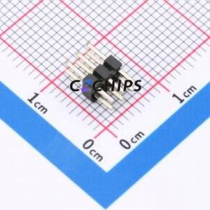 A200UP-ZS03P-PC028 Pin Header Through hole Component (THT),P=2mm Connector 2x3P Square Hole Double Row 6P - Product Image 2