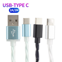 Câble USB Type C de charge rapide SD-215 TPE 2A, durée de vie de 6000+ plis pour les téléphones Android S21 S23, tablettes, écouteurs, banques d'alimentation