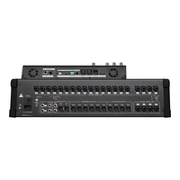 NOUVEAU T-24 Mixeur audio numérique professionnel 24 canaux, console de son numérique à écran tactile métallique de 7 pouces pour la scène et la diffusion en direct
