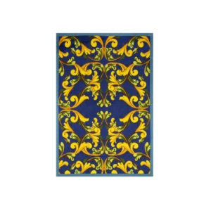 Asciugamano da Cucina Excelsa Trinacria in Cotone 50x70 Cm con Stampa Damascata, Rettangolare - Product Image 1