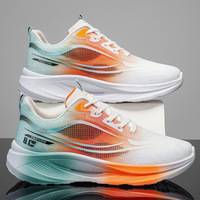 Chaussures de sport d'été pour hommes à lacets, respirantes, en maille, confortables