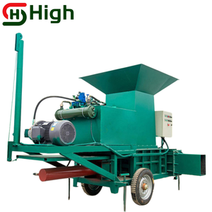 Machine à balles rondes industrielle avec structure métallique et convoyeur pour ensilage agricole et ensilage de fourrage - Product Image 4