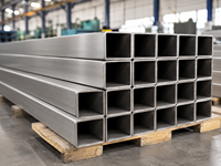 Tube carré et rectangulaire en acier inoxydable Zhuo Ye 304 316 pour l'ingénierie de construction