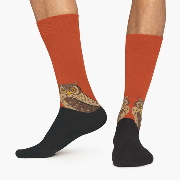 Calcetines para hombre de punto para animales Calcetines de diseno personalizado
