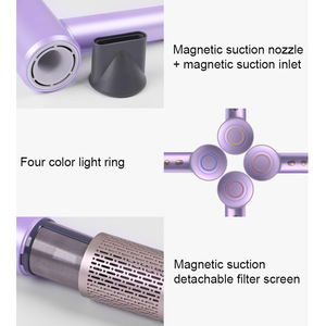 Peut personnaliser sèche-cheveux professionnel sans brosse à haute vitesse DC 1350W sèche-cheveux portable de salon à ions négatifs - Product Image 6