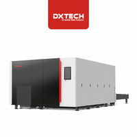 Machine de découpe laser fibre 2-en-1 DXTECH 1000W 1500W 2000W 3000W 4000W 6000W pour tôles et tubes métalliques avec couvercle intégral