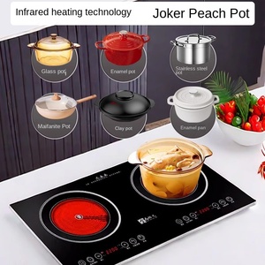 Estufa de Inducción Independiente para Hoteles, Restaurantes y Servicios de Catering, de un Solo Quemador, Panel de Cerámica, Control Táctil, Función de Vapor y Hervido, Impermeable - Product Image 3