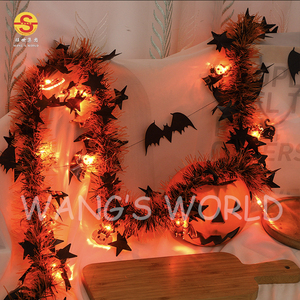 <span class=keywords><strong>Led</strong></span> <span class=keywords><strong>Halloween</strong></span> chuỗi đèn đầy màu sắc ma Lễ Hội Đảng trang trí ánh sáng sắp xếp IP44 dải nhựa đèn - Product Image 4