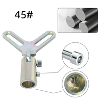 Support de moyeu de roue HTL pour crics de garage - Outil de réparation de carrosserie automobile en acier à haute teneur en carbone avec bagues de calage pour alignement des quatre roues