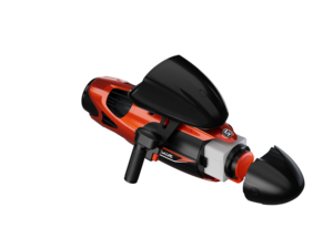 Le <span class=keywords><strong>petit</strong></span> <span class=keywords><strong>scooter</strong></span> <span class=keywords><strong>sous</strong></span>-<span class=keywords><strong>marin</strong></span> Havospark supporte une profondeur de plongée de 40m et 10 km/h et est facile à transporter - Product Image 2