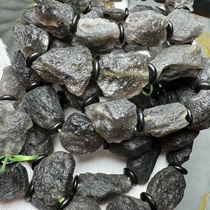 Meihan all'ingrosso AA naturale <span class=keywords><strong>Cintamani</strong></span> Meteorite irregolare braccialetto gemma perline per la creazione di gioielli regalo - Product Image 3