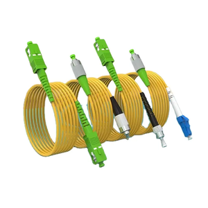 Cable de Fibra Óptica Simplex Monomodo SC-SC UPC, Jumper de Fibra G652D G657A LSZH, 5m - Product Image 1