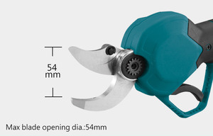 Cisailles électriques sans fil KONSUN 33 mm |   Outil de taille professionnel à batterie au lithium pour vignoble, verger et ferme |   OEM - Product Image 2