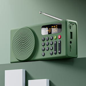 Radio <span class=keywords><strong>Transistor</strong></span> <span class=keywords><strong>Vintage</strong></span> à Manivelle Solaire d'Urgence pour la Survie, Alerte Météo Tornado, Lampe Torche, Chargeur de Téléphone - Product Image 2