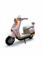 Scooter électrique rétro mignon en forme de canard, moteur 800W, 60V, longue autonomie, vélo électrique pour adultes pour les trajets en ville