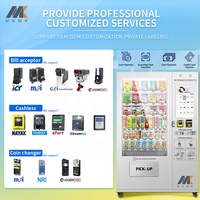OEMODM 24 Modelo de Negocio Sostenible con SDK Habilitado, Construcción de Acero, Gestión Basada en la Nube, Bajo Contenido de Carbono, Embalaje Reciclable para Snacks