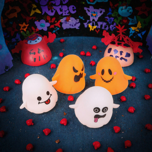 Juguetes Mochi Squishy de Halloween al por mayor 2026, juguetes sensoriales de PVC para aliviar el estrés, juguetes para apretar, regalo sorpresa, juguete sensorial para apretar - Product Image 1