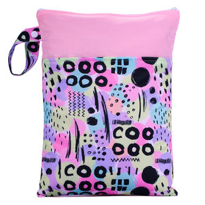 <span class=keywords><strong>Sac</strong></span> humide suspendu en gros avec prix d'usine 25X35CM Double fermeture éclair Couture Couleurs - Product Image 5