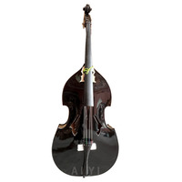 Allemagne Type Popular Black Handmade 3/4 Upright Double Bass Kit
