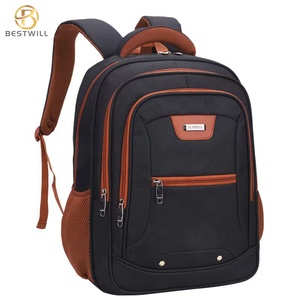 Mochila para Portátil Impermeable <span class=keywords><strong>de</strong></span> Nailon para Hombre con Logotipo Personalizado BESTWILL, Patrón Geométrico, para Negocios, Escuela y Viajes, con Cierre <span class=keywords><strong>de</strong></span> Cremallera - Product Image 3