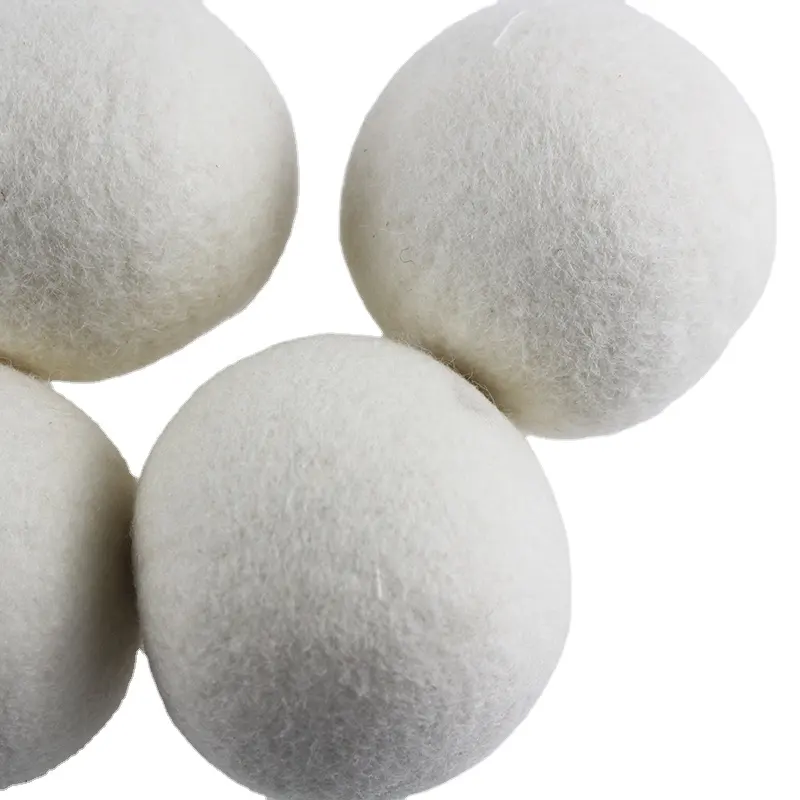 premium Quality Primitive Dry Balls 6 Pack Wool Dry Ball natural organic 100% New Zealand to shorten laundry time