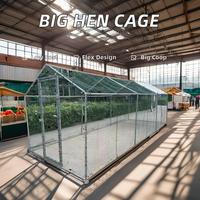 Cage de poulailler en treillis métallique galvanisé YT-CR622 facile à démonter Maisons et meubles pour animaux de compagnie