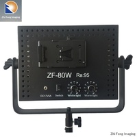 Éclairages de studio photo haute puissance ZhiFeng 80W 100W 120W 150W 200W avec contrôle DMX pour diffusion en direct, fabriqués en Chine