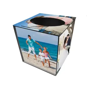 Boîte à mouchoirs à sublimation <span class=keywords><strong>personnalisée</strong></span> Qualisub Boîte à mouchoirs en MDF vierge de 3mm pour la décoration de la maison par sublimation Boîte à mouchoirs - Product Image 1