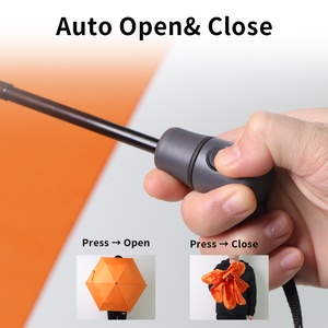 2025 New Design Portable Custom Full Print 3 Fold <b>Umbrella</b> 19 Inch Automatic Easy Folding <b>Umbrellas</b> Friendly for Asian - Product Image 3