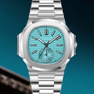 Men's Classic 5980 Watch Japan VH60 Movt Luminous AR Coating Sapphire Crystal Steel <b>Wristwatches</b> 50M Waterproof - Product Image 6
