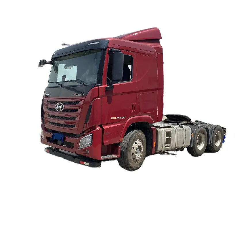 440Hp प्रयुक्त ट्रेलर ट्रक हेड 6X4 ट्रैक्टर ट्रक कम कीमत सेकेंड हैंड