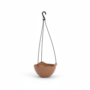 Choco marrone vaso di fiori appendiabiti eleganti cesti per uso interno ed esterno - Product Image 1