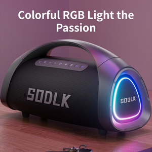 Loa ngoài trời chuyên nghiệp SODLK S1617 <span class=keywords><strong>Plus</strong></span>, Bluetooth, 320W, bass mạnh mẽ, loa siêu trầm di động, đèn LCD RGB, âm thanh HiFi - Product Image 3